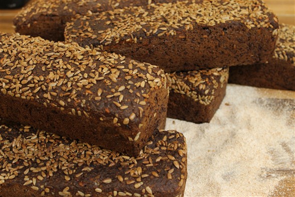 Kernerugbrød, stort