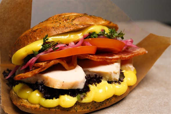 Sandwich - Kylling & Bacon